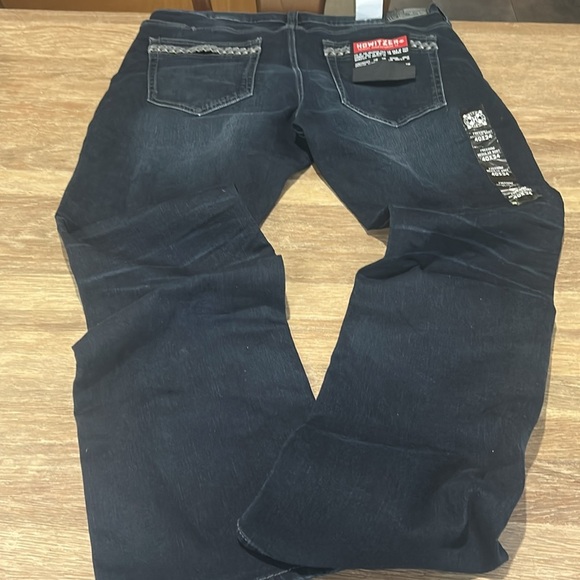 NWT Howitzer Men's Denim Jeans FREEDOM HELMET PARACORD regular boot Military 40 - Picture 14 of 16